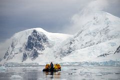 10C Zodiac With Mountains At Neko Harbour From Zodiac On Quark Expeditions Antarctica Cruise.jpg